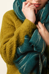 Twirl Scarf - Pine Green