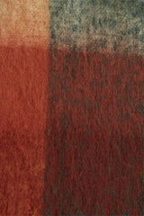 Check Scarf Multi - Pine Green