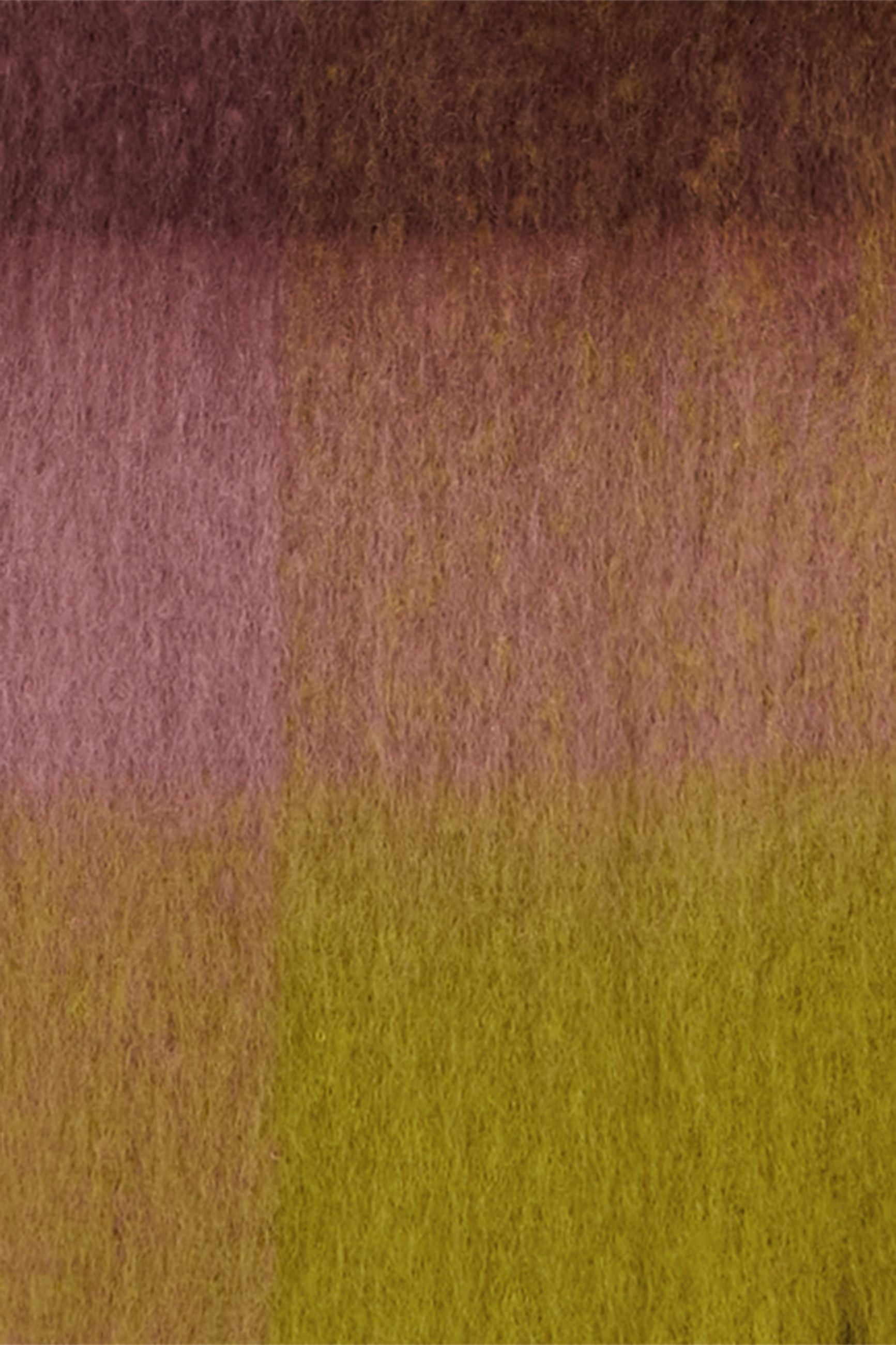 Check Scarf Multi - Porto Red