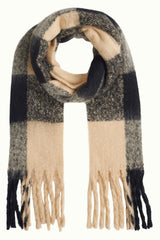 Scarf Check 2-Tone - Black