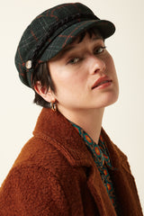 Sailor Cap Tweedy - Sycamore Green