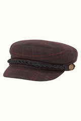 Sailor Cap Tweedy - Bordeaux Red