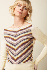 Ivy Top Mercury - Cream