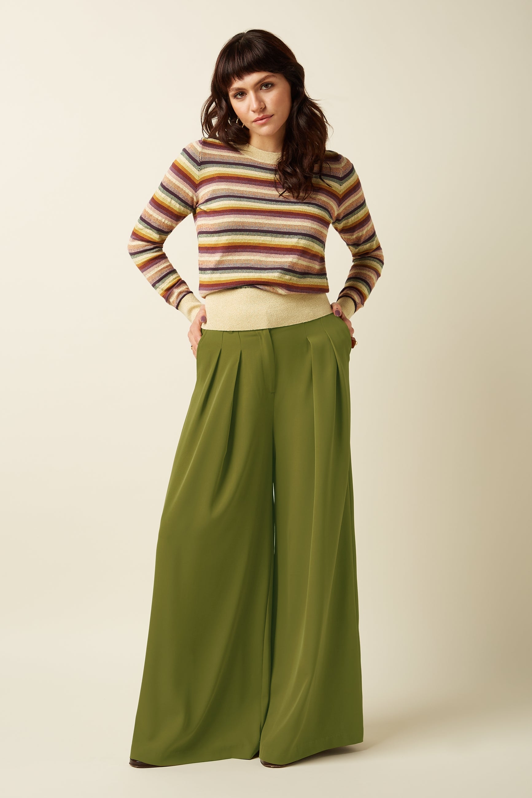 Agnes Top Mercury - Cream