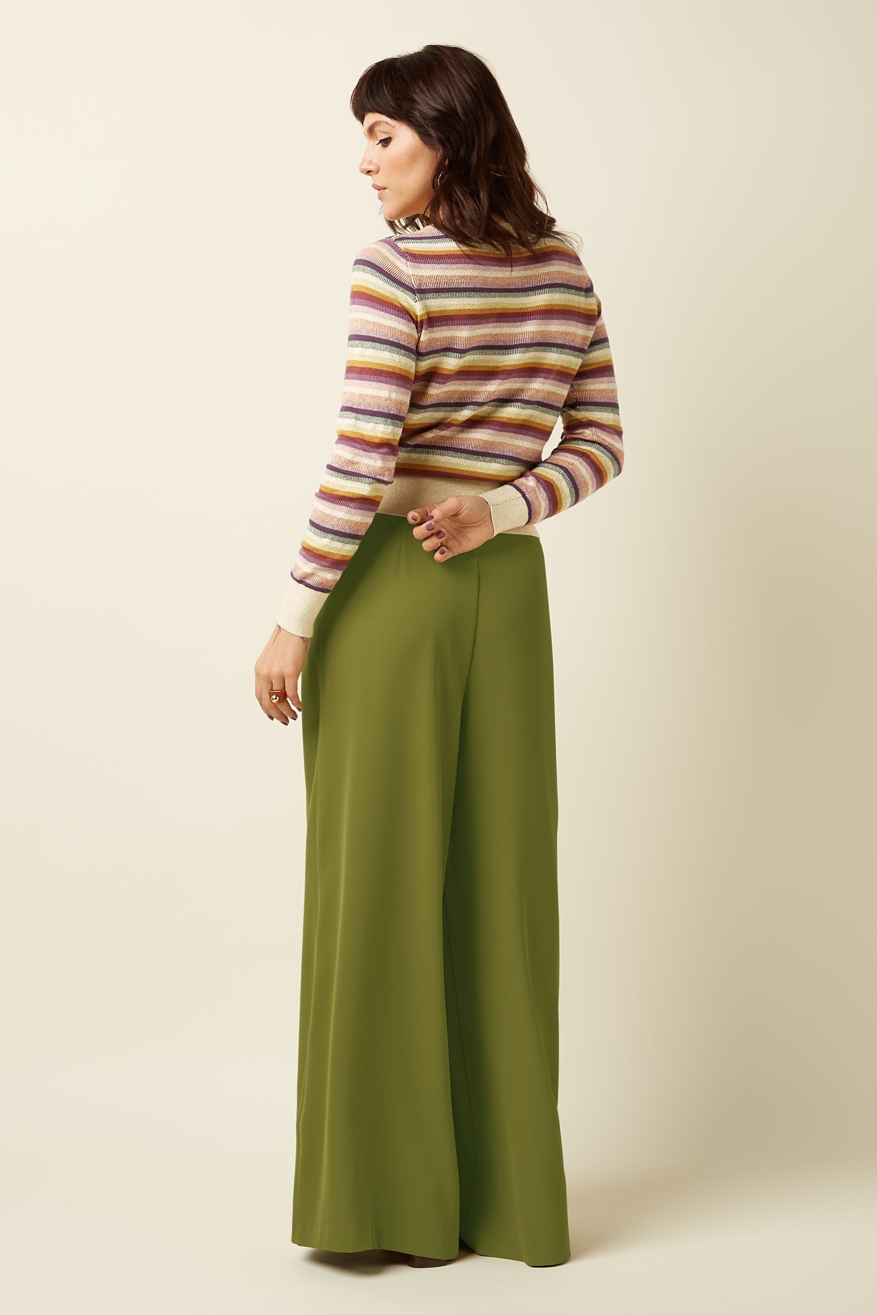 Agnes Top Mercury - Cream