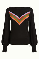 Audrey Bell Top Azzy - Black