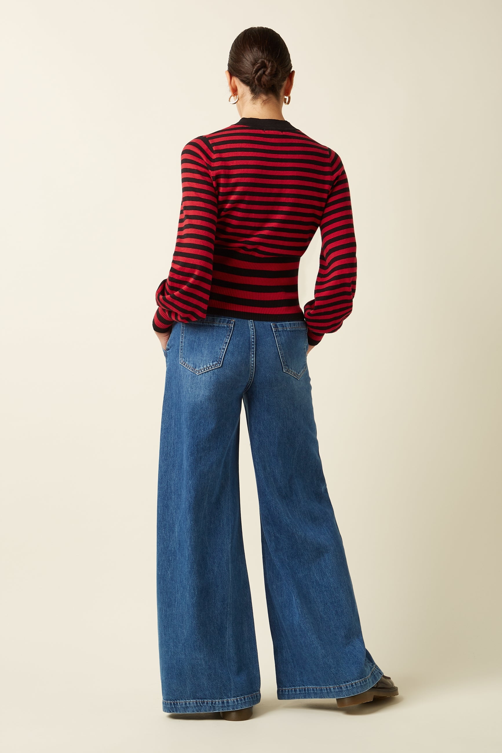 Flavia Top Berry - Chili Red