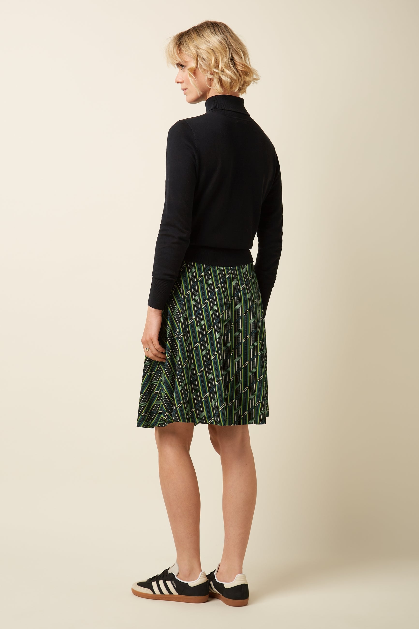 Rollneck Top Club - Black