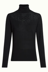 Rollneck Top Club - Black