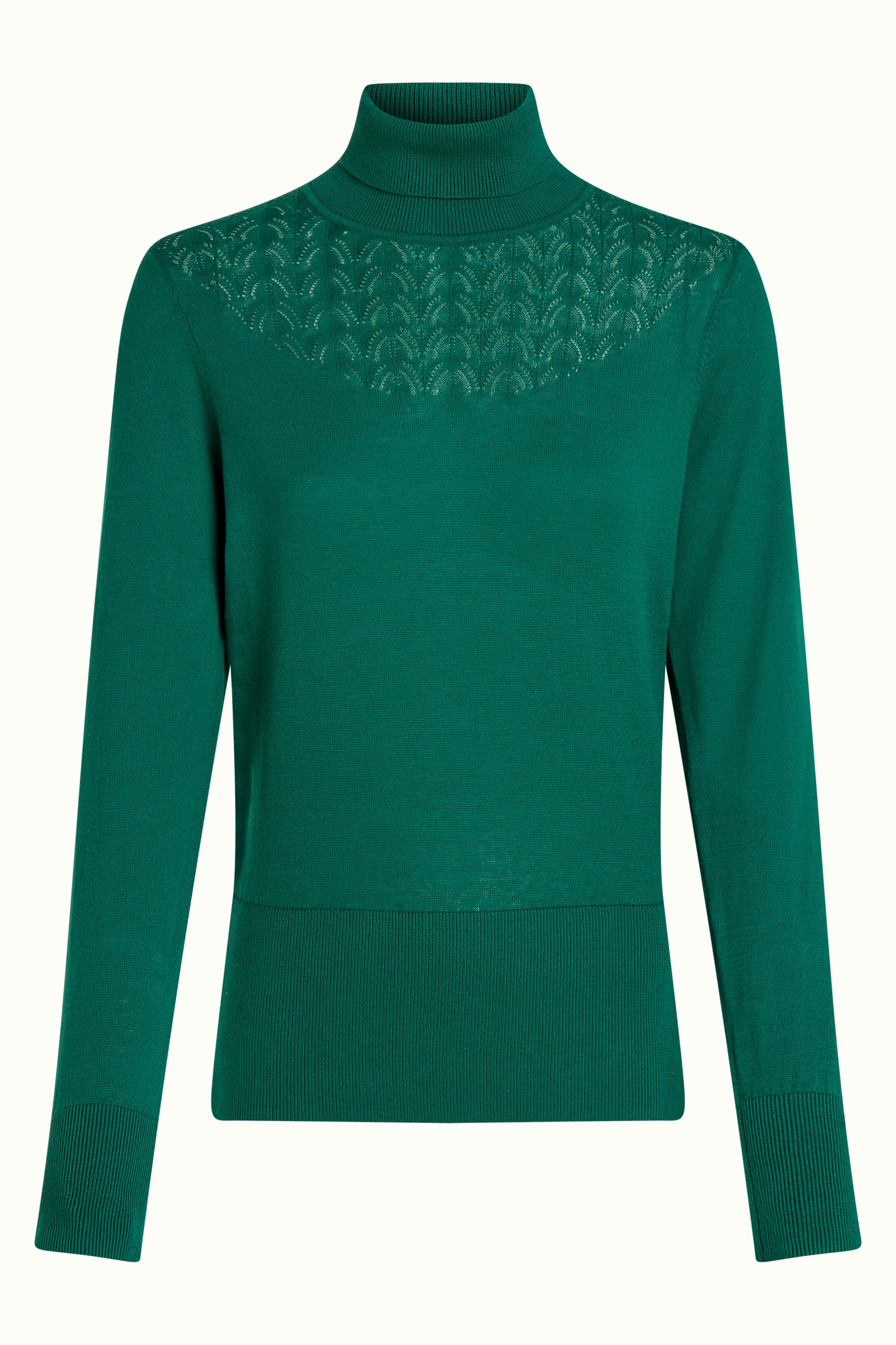 Rollneck Top Club - Botanical Green