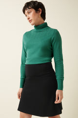 Rollneck Top Club - Smoke Green