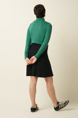 Rollneck Top Club - Smoke Green