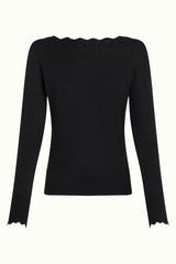 Audrey Top Cocoon - Black