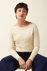 Audrey Top Cocoon - Cream