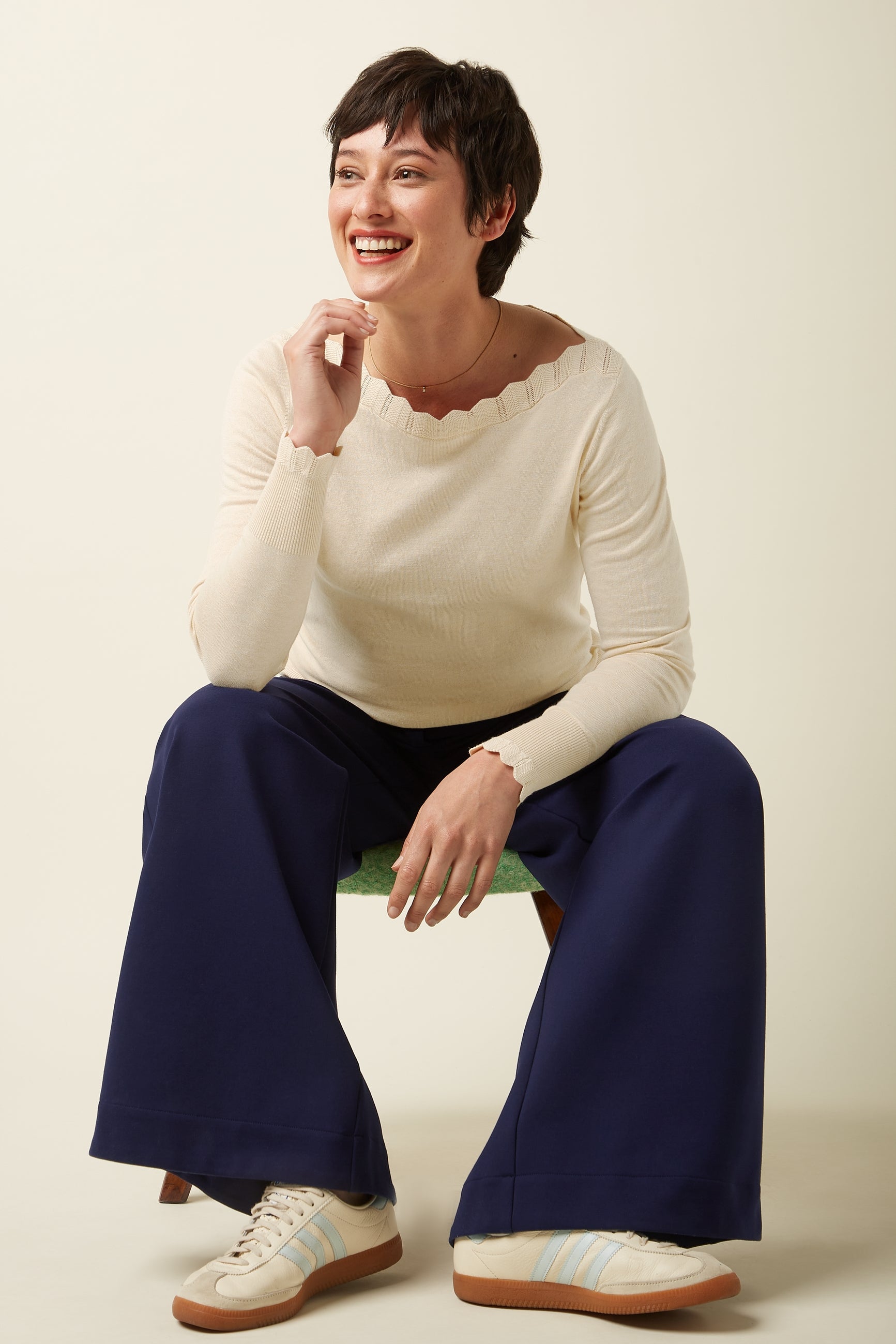 Audrey Top Cocoon - Cream