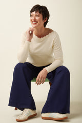 Audrey Top Cocoon - Cream