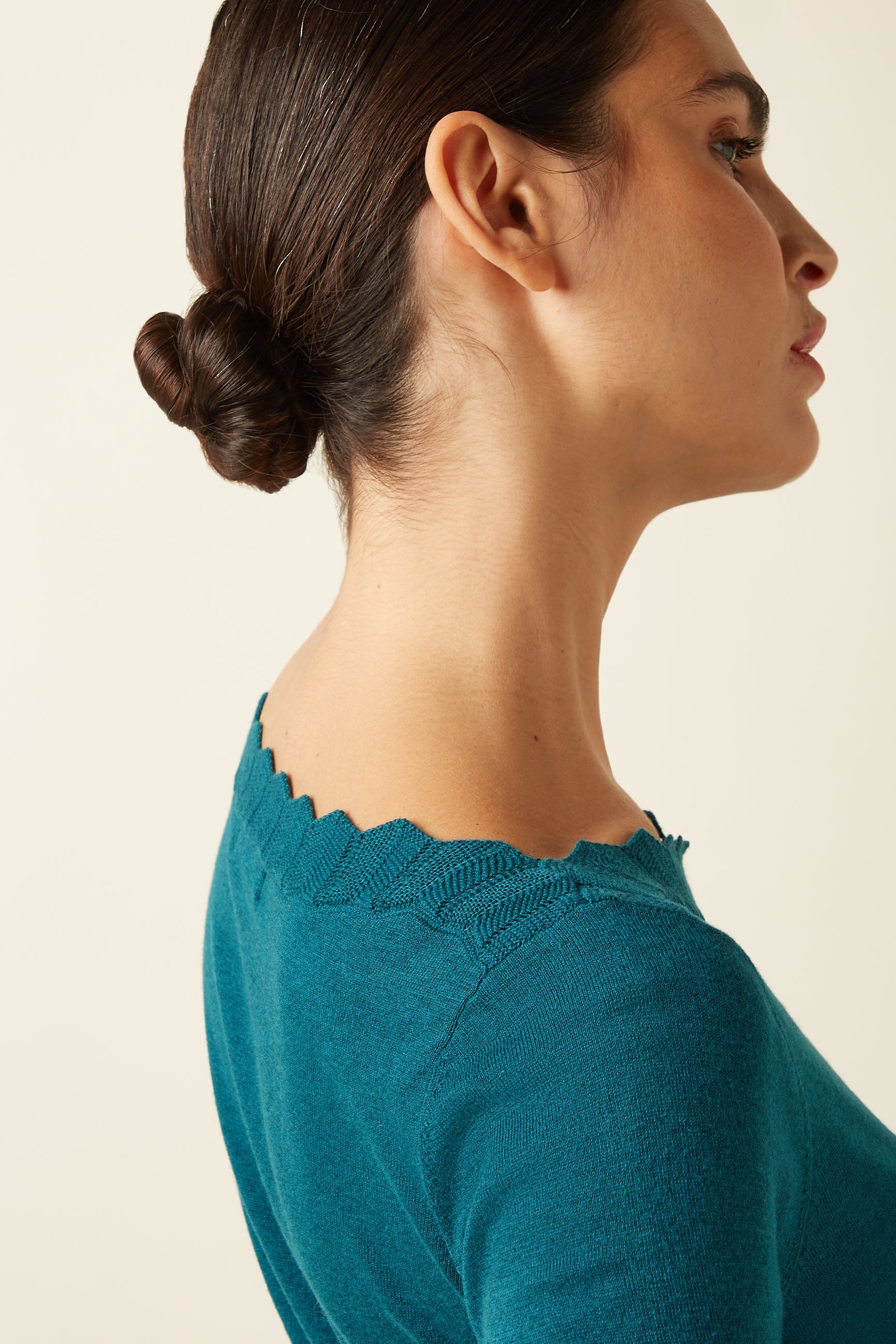 Audrey Top Cocoon - Spruced Green