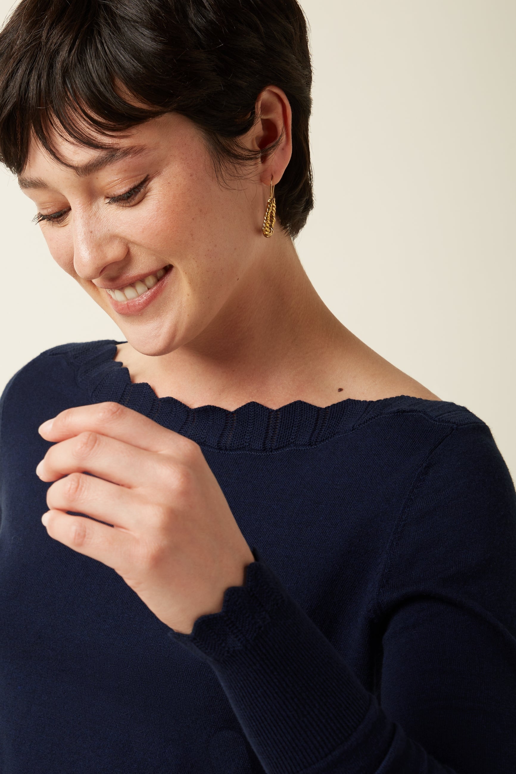 Audrey Top Cocoon - Blue