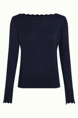 Audrey Top Cocoon - Blue