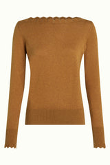 Audrey Top Cocoon - Maple Orange