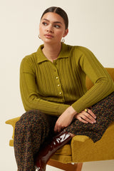 Sofie Cardi Carmi - Curry Yellow