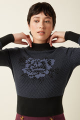 Nilde Top Avery - Night Blue