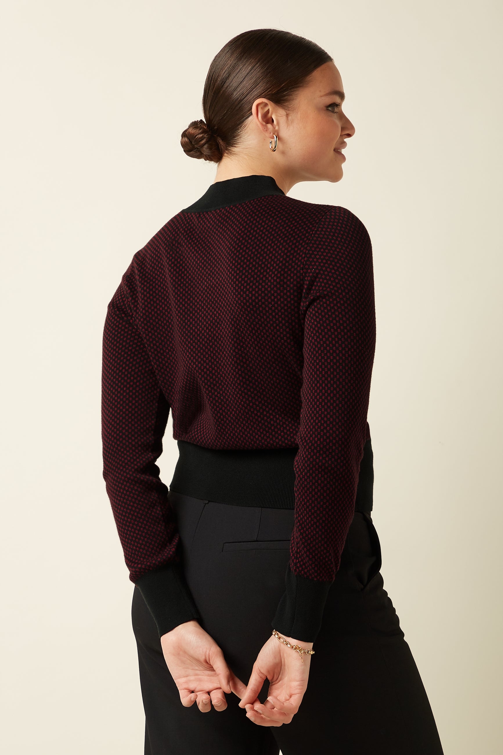 Nilde Top Avery - Cabernet Red