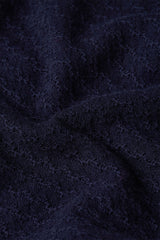 Deep V Cardi Cedar - Blue