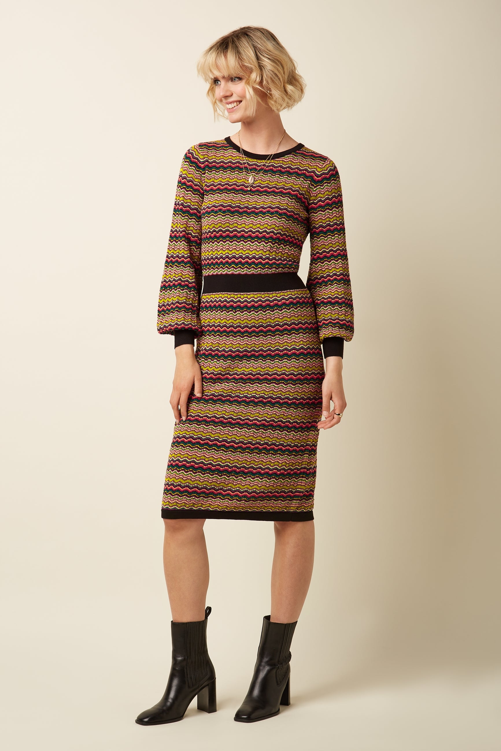 Bell Dress Meisel - Multi Color