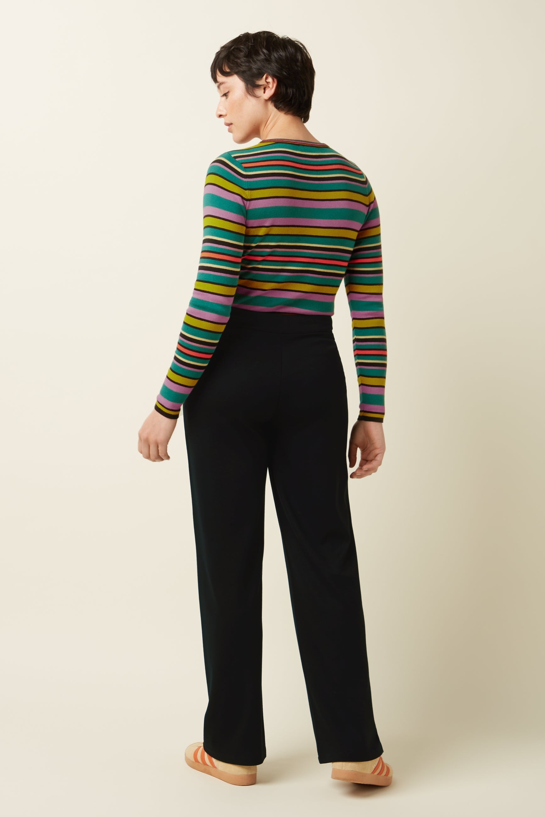 Agnes Rib Top Ozark - Multi Color