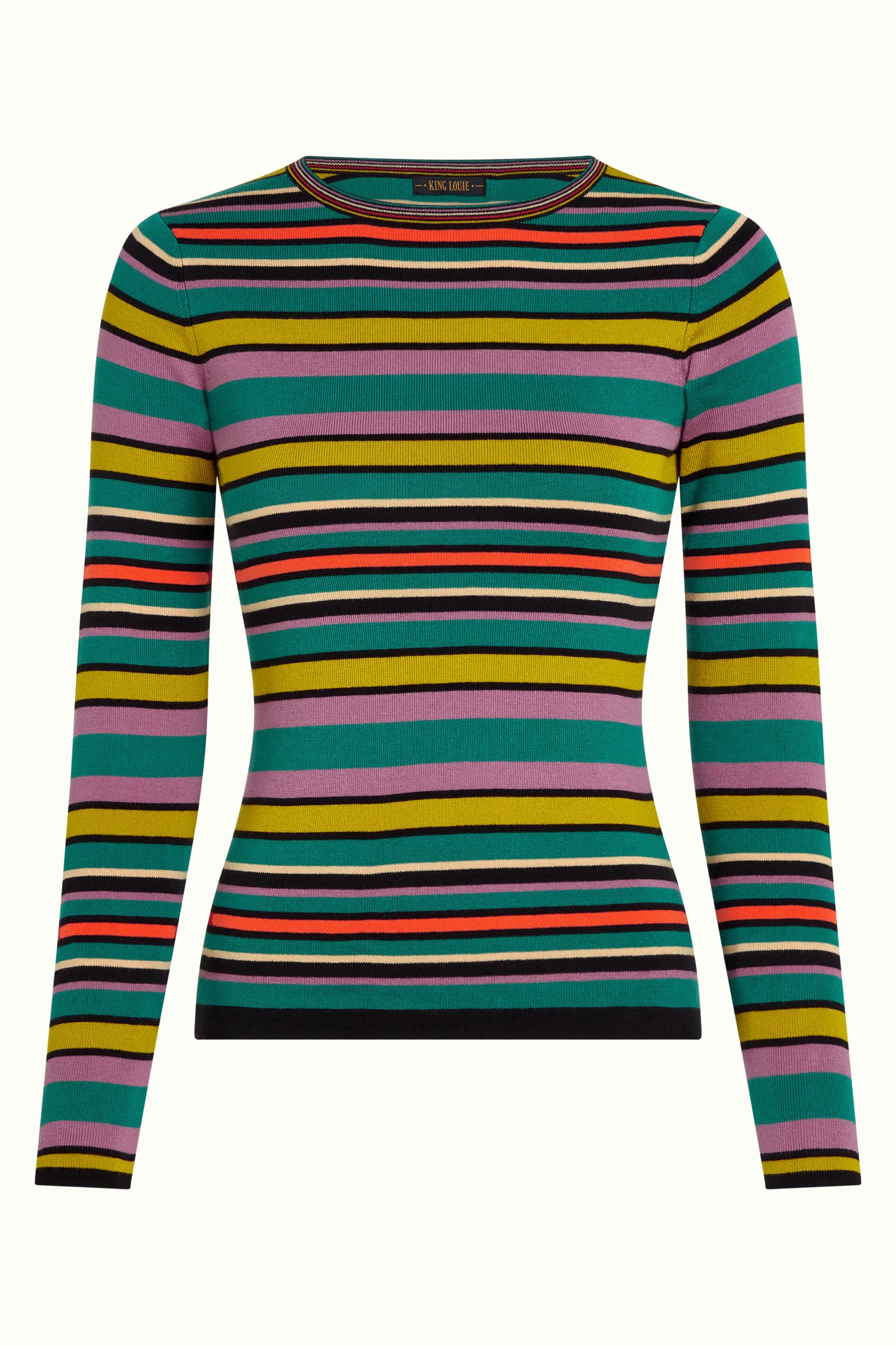 Agnes Rib Top Ozark - Multi Color