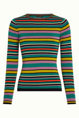 Agnes Rib Top Ozark - Multi Color