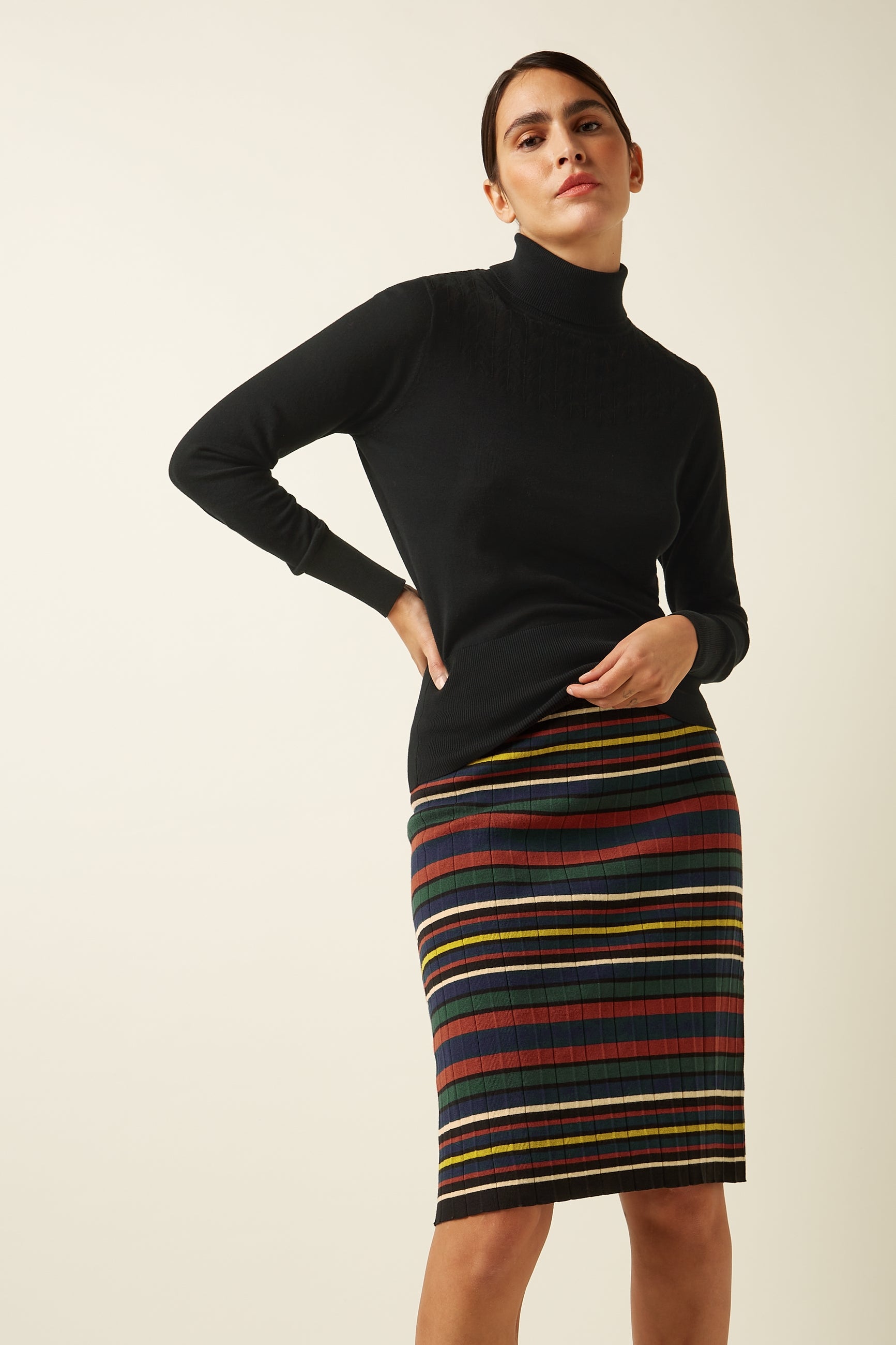 Plisse Skirt Ozark - Multi Color