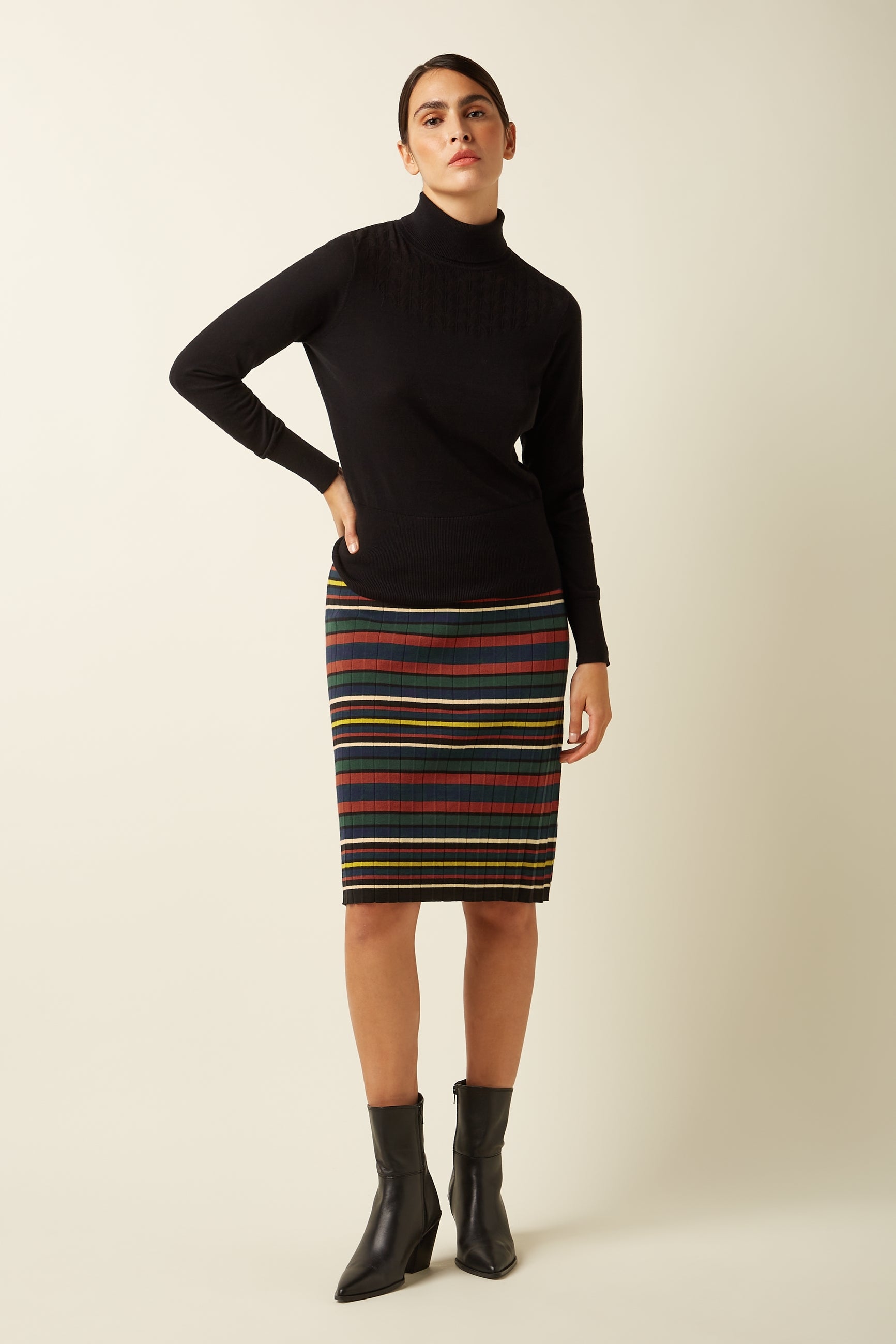 Plisse Skirt Ozark - Multi Color