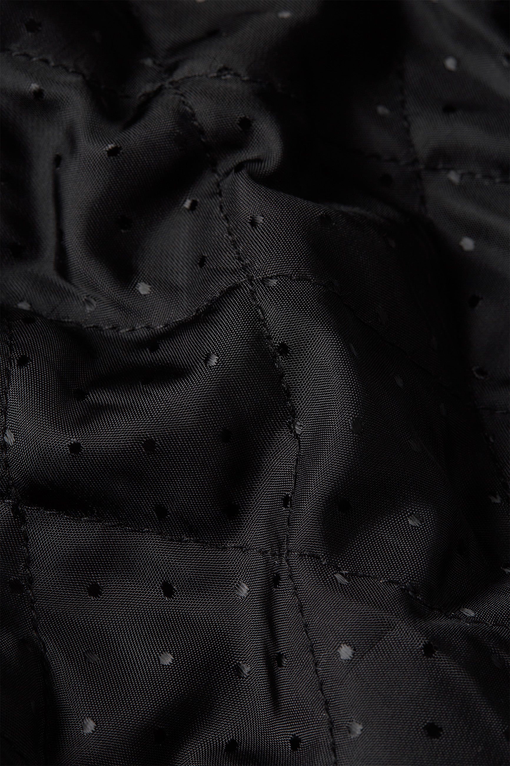 Nia Coat Karly Check - Black