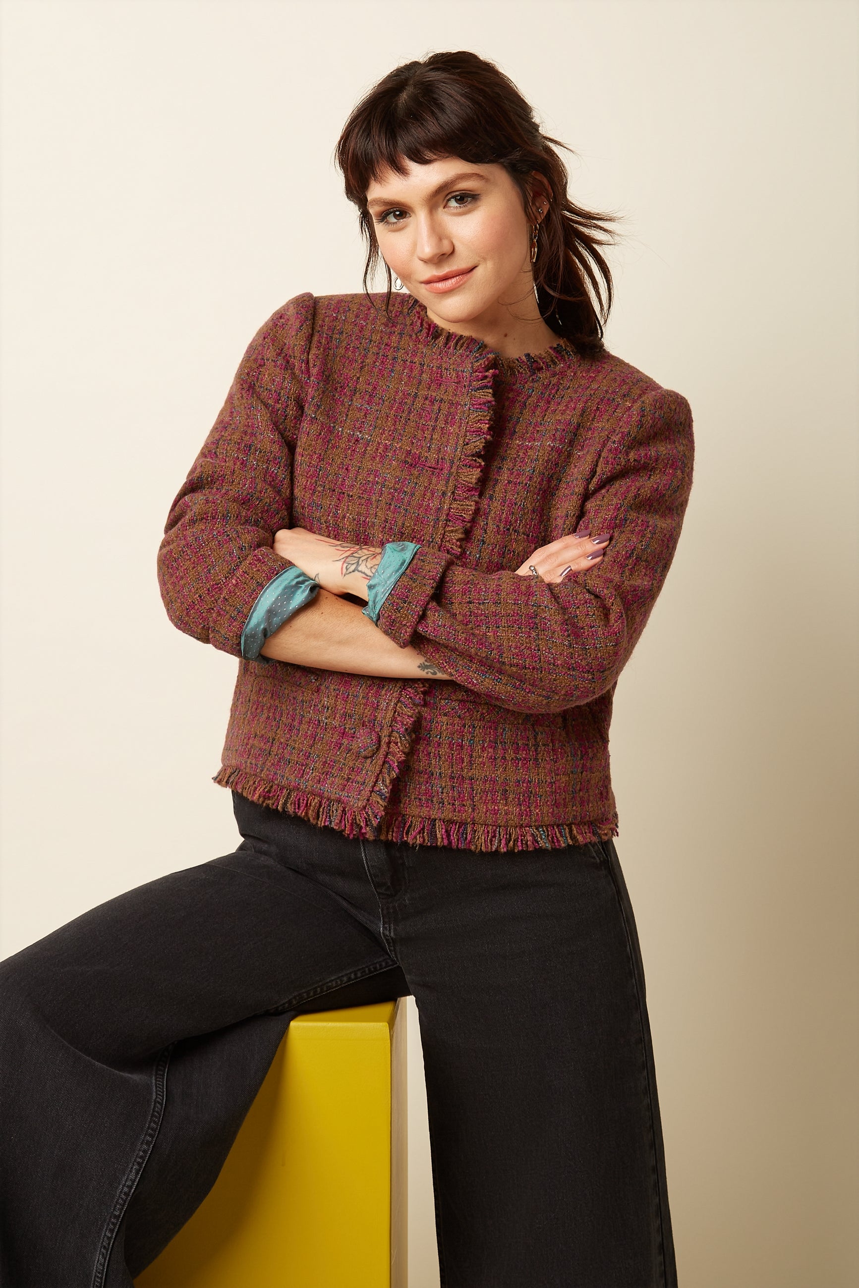 Elara Jacket Pisaro - Wild Fuchsia