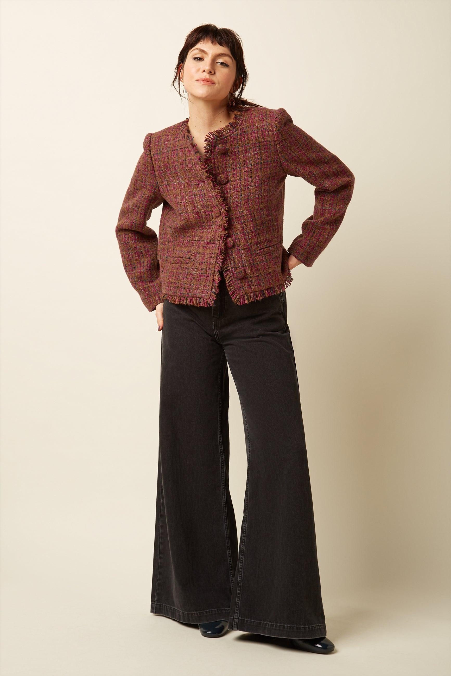 Elara Jacket Pisaro - Wild Fuchsia