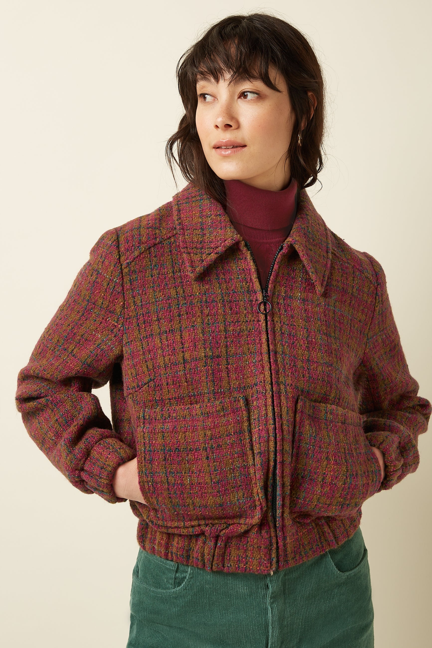 Isla Jacket Pisaro - Wild Fuchsia