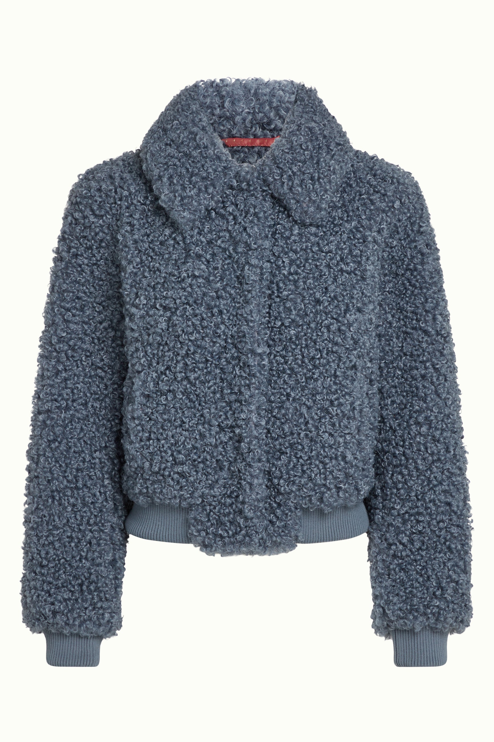 Isa Jacket Basil Fur - Night Blue