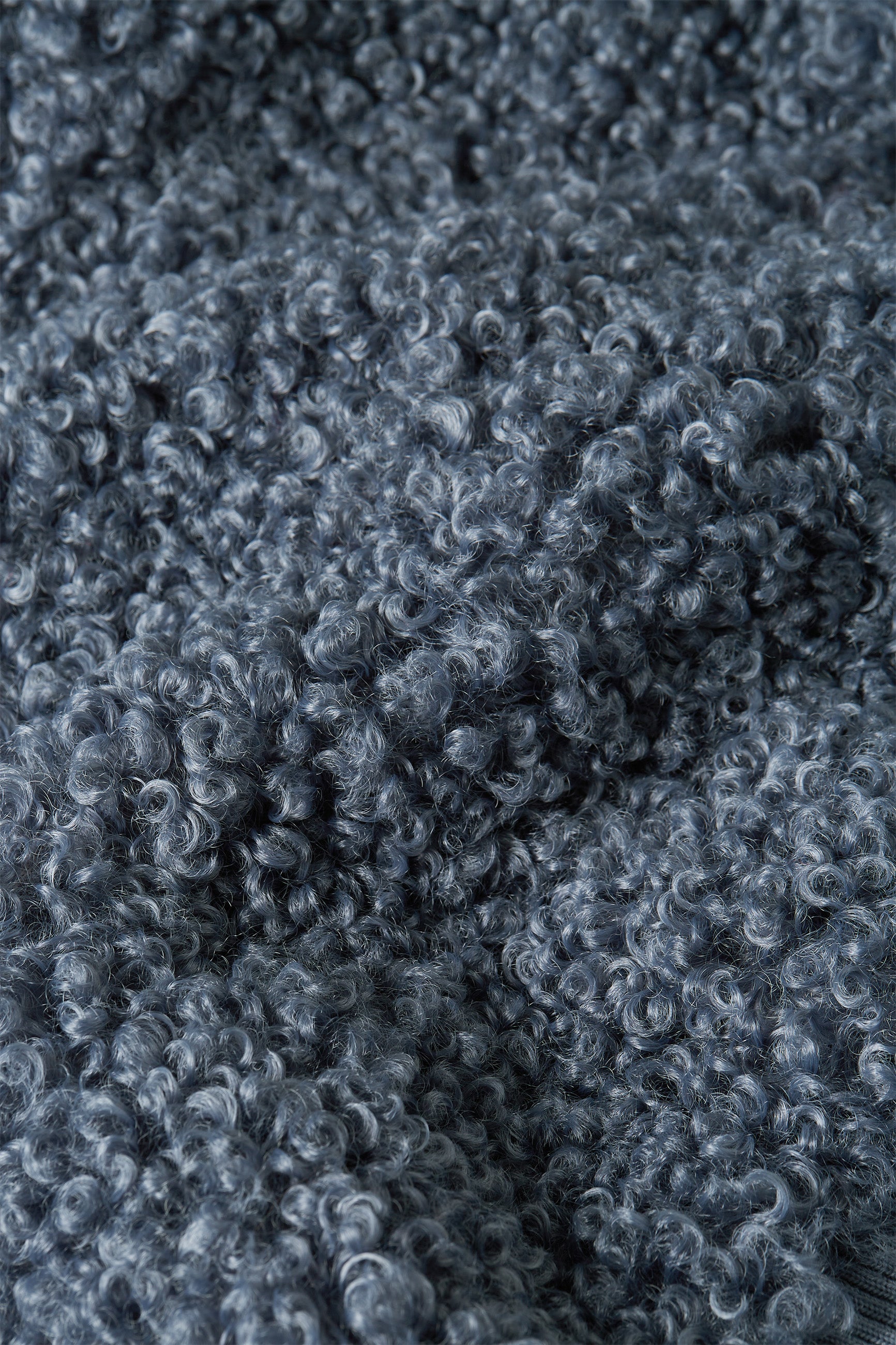 Isa Jacket Basil Fur - Night Blue