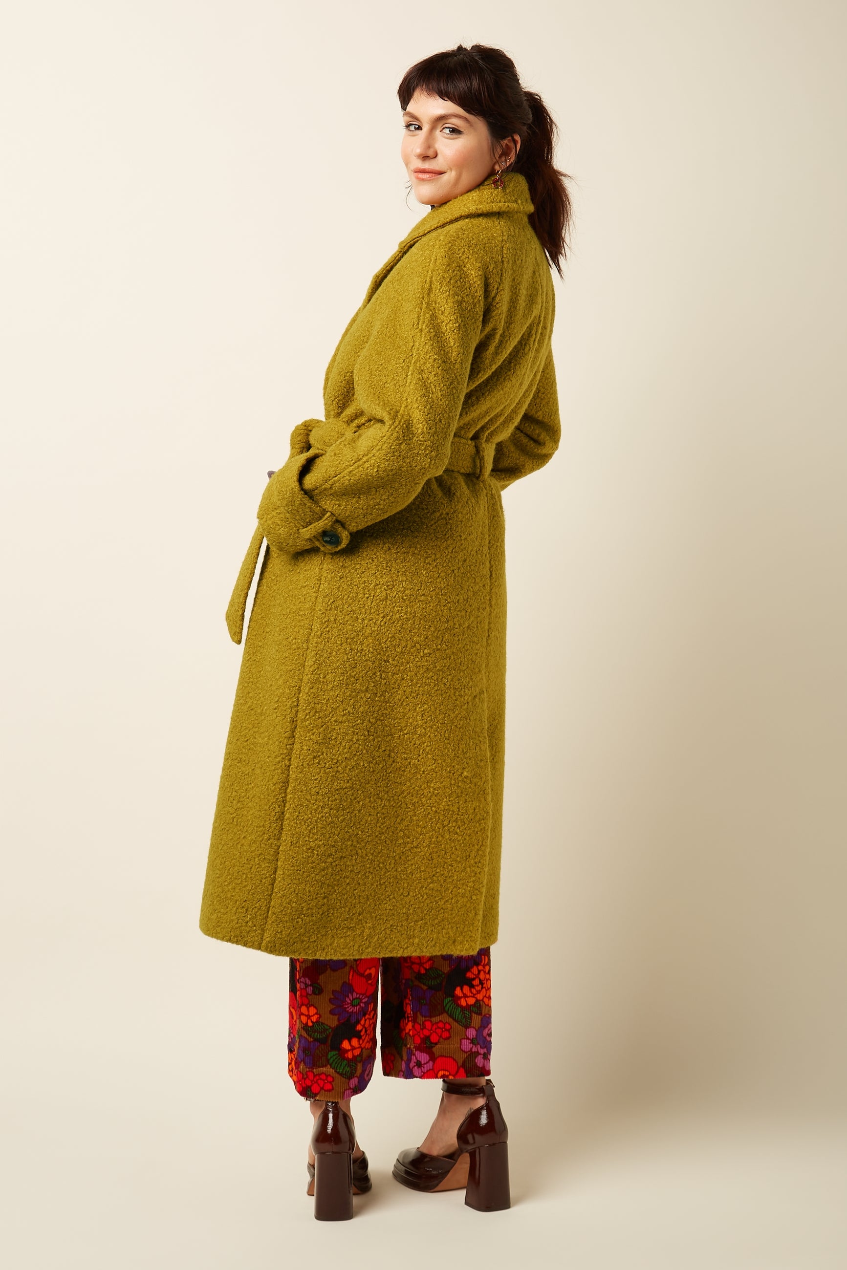 Maura Coat Chopsui - Curry Yellow
