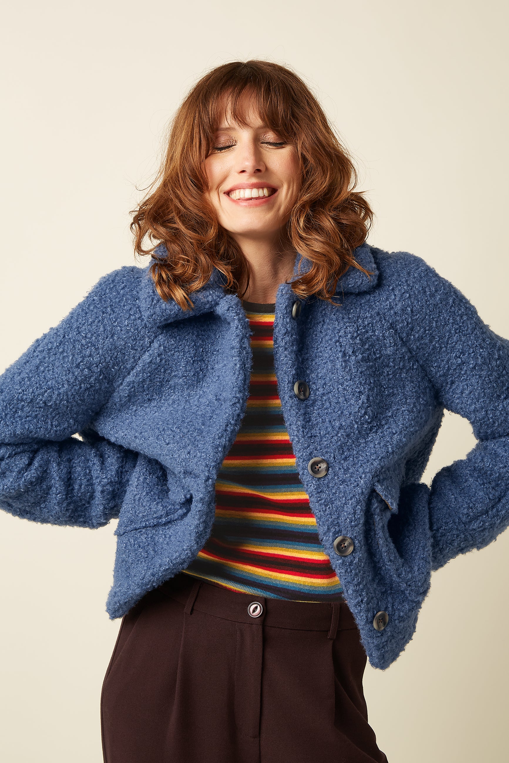 Sylvie Jacket Chopsui - Horizon Blue