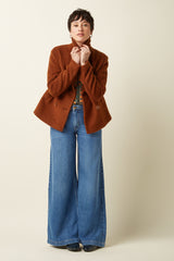 Patti Coat Nerlino - Patina Brown