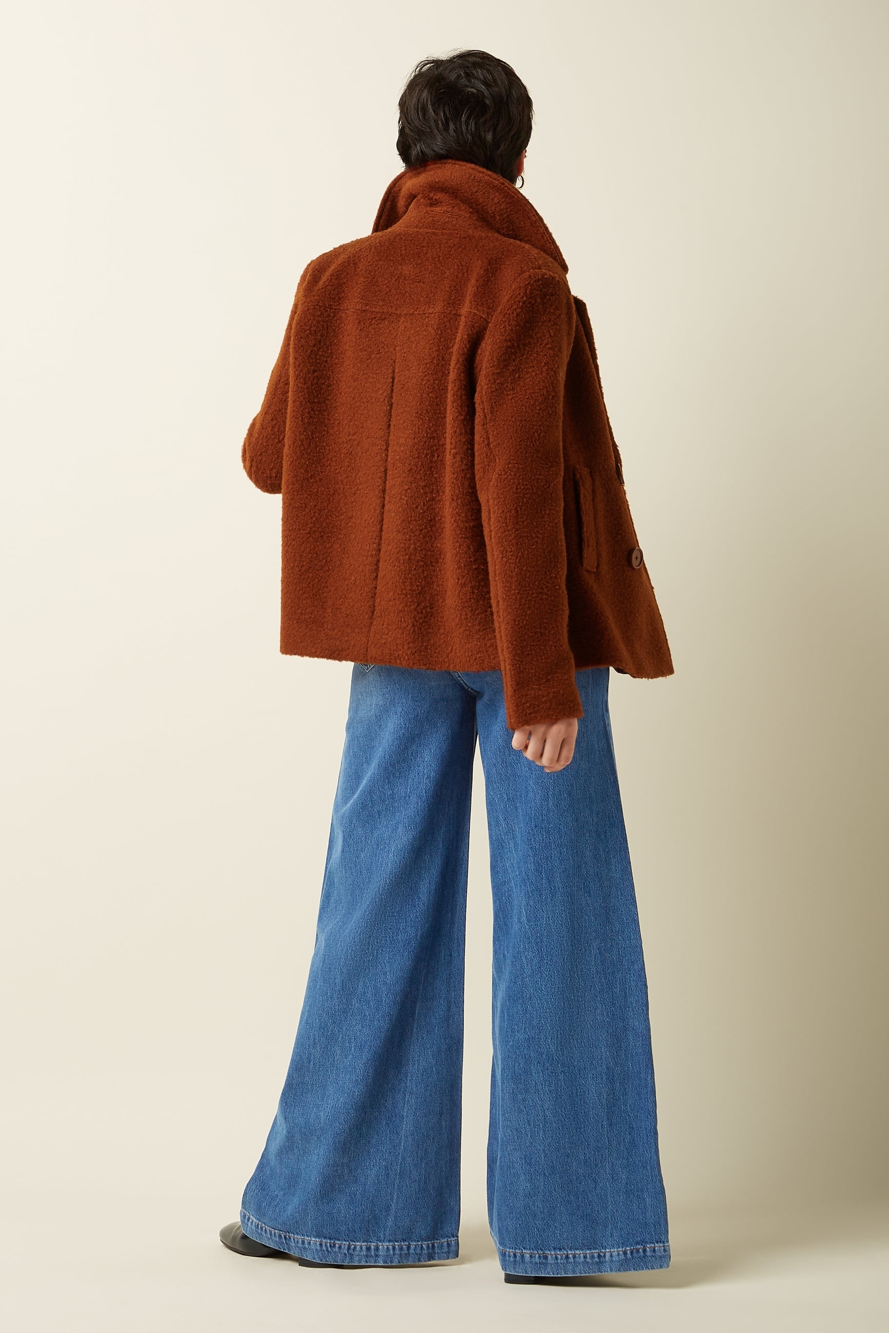 Patti Coat Nerlino - Patina Brown