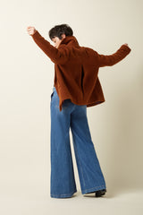 Patti Coat Nerlino - Patina Brown