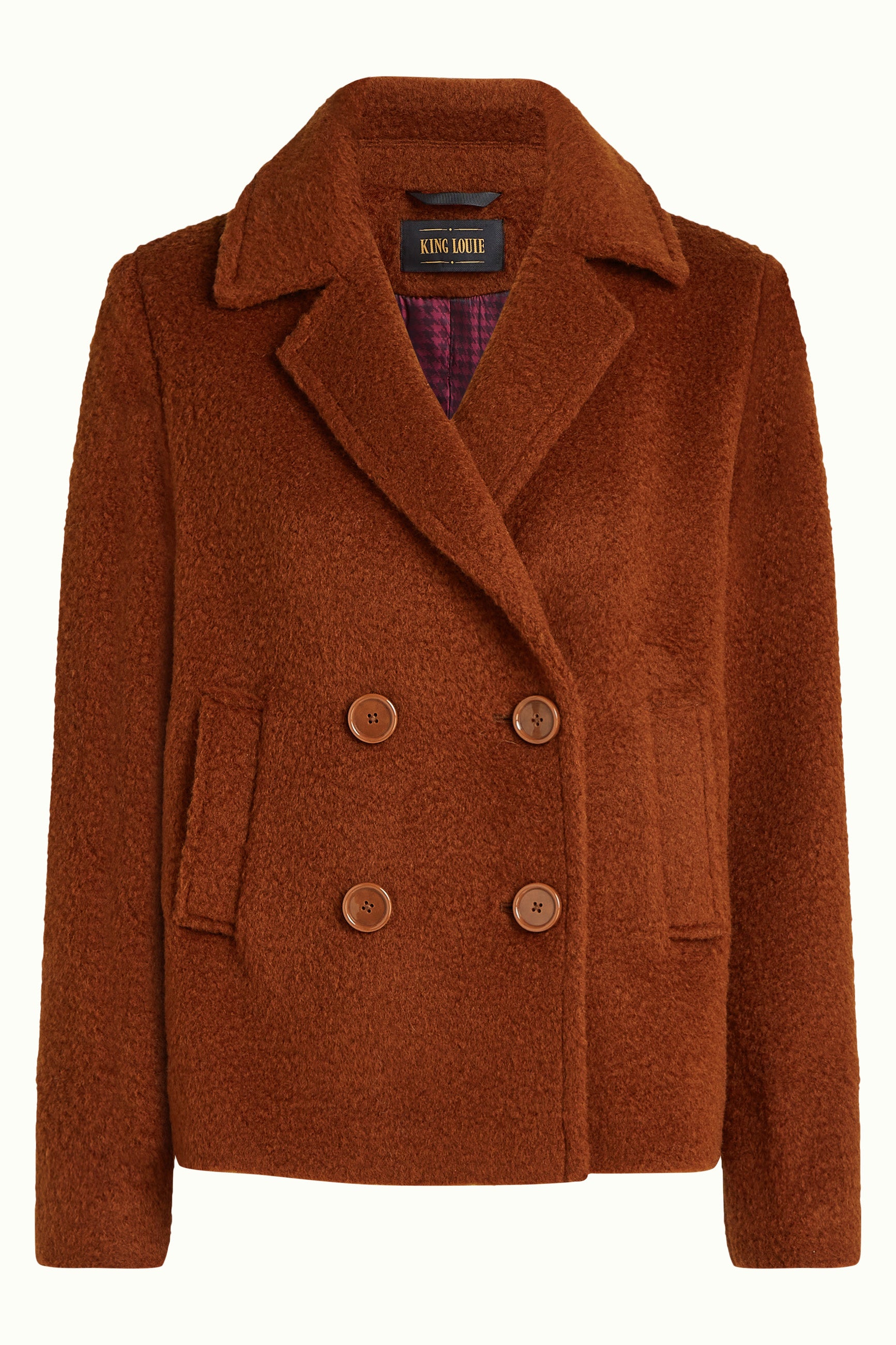 Patti Coat Nerlino - Patina Brown