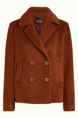 Patti Coat Nerlino - Patina Brown