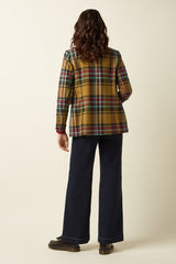 Daisy Blazer Caroll Check - Golden Brown