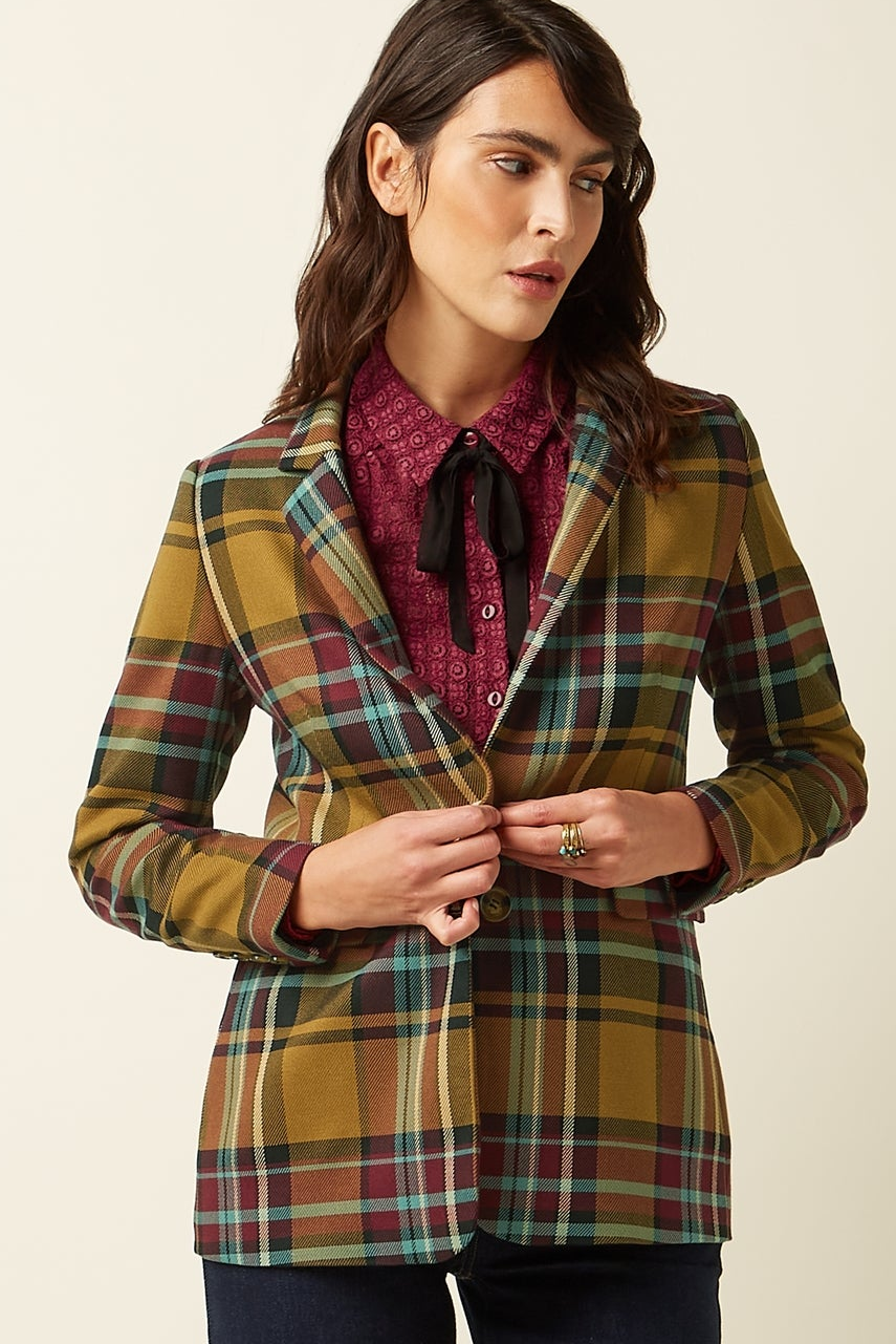 Daisy Blazer Caroll Check