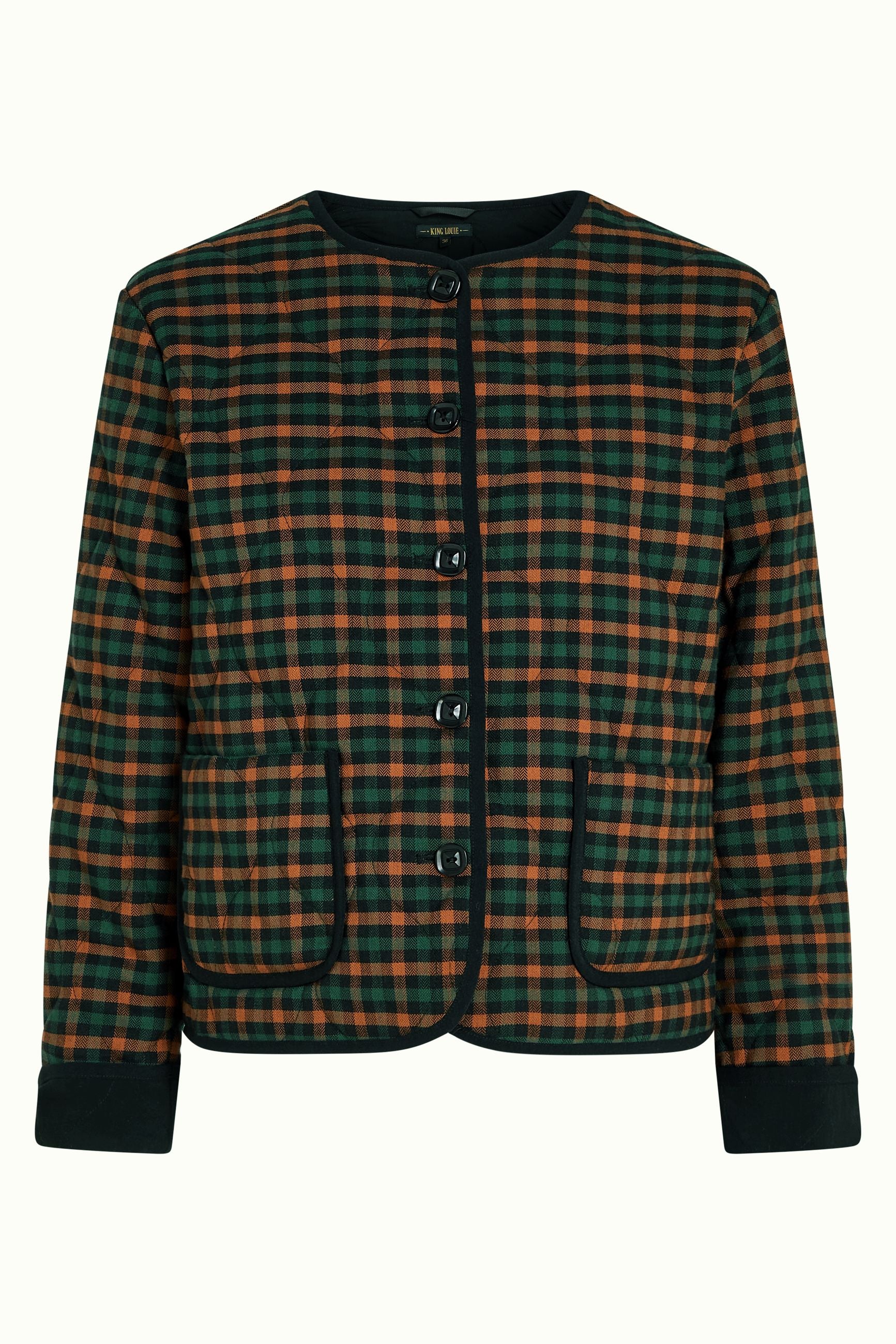 Jiggy Jacket Brook Check - Black